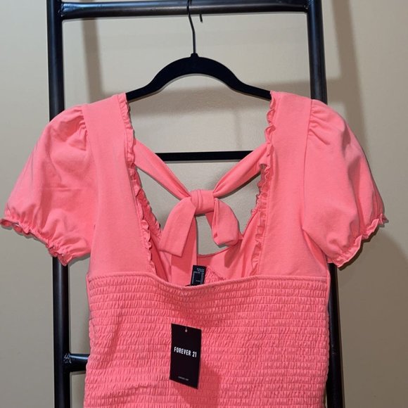 Coral/Pink Summer Top - Picture 2 of 2